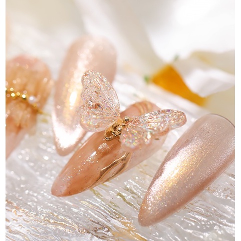 Charm ong  trang trí nail