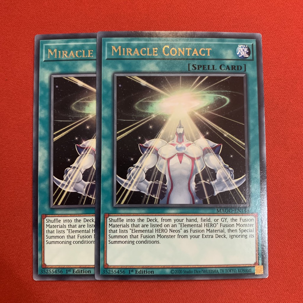 [EN-JP][Thẻ Bài Yugioh Chính Hãng] Miracle Contact