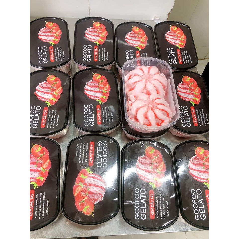 Kem hộp 1 lít Goofoo