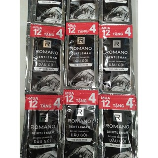 14 Gói Dầu Gội Đầu Romano  5g