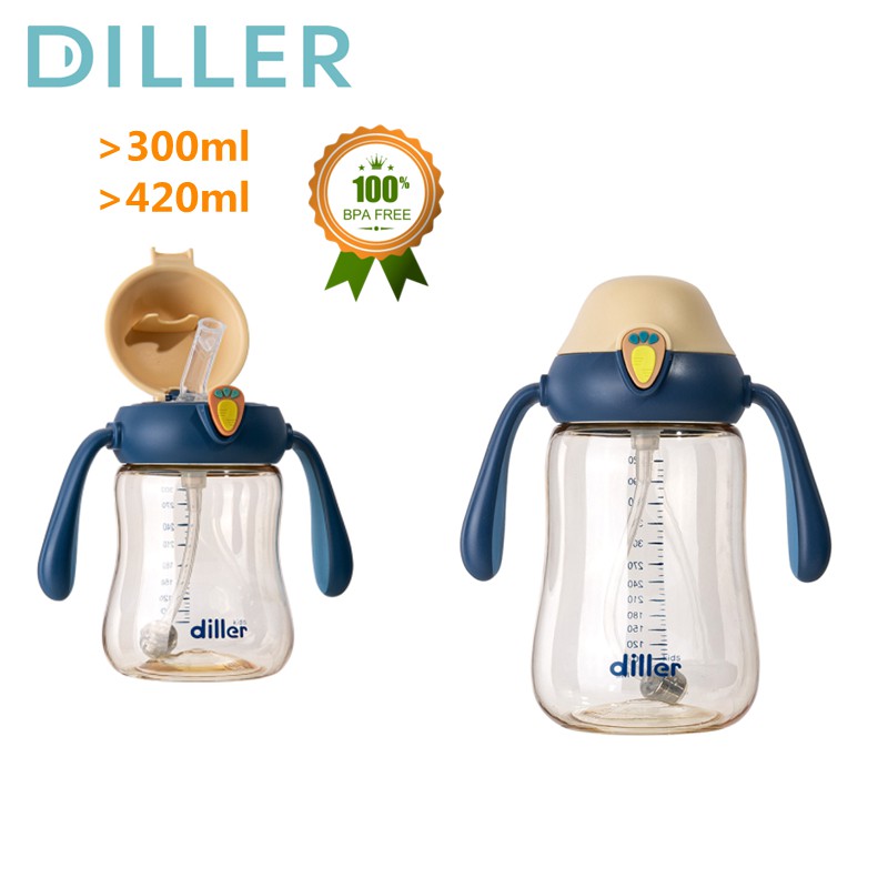 Bình Đựng Sữa DILLER 8858 300ml / 420ml Tiện Lợi Cho Bé