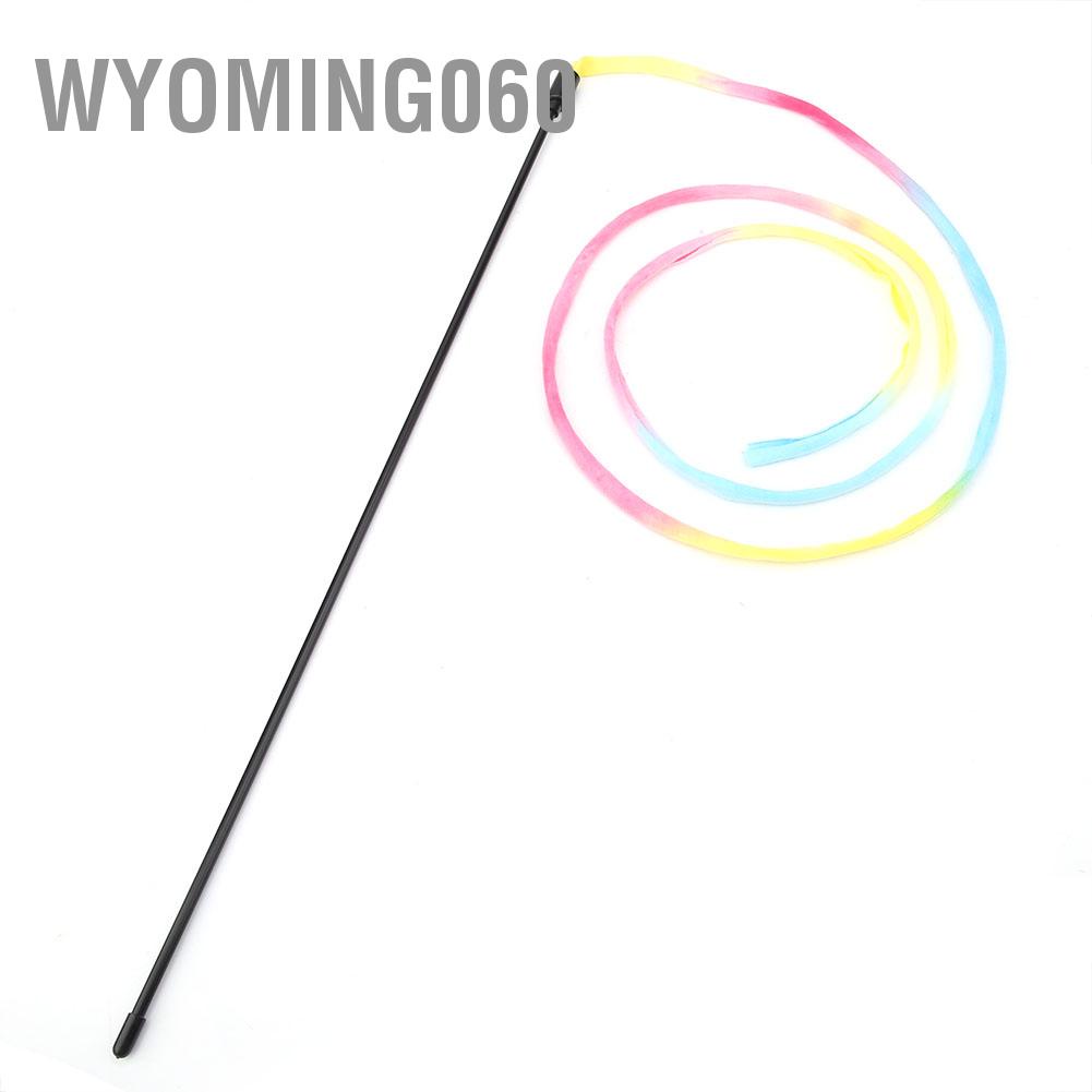 [Hàng Sẵn] Mèo con vui nhộn Thú cưng chơi đồ vải Teaser Stick Chaser Đồ tương tác 【Wyoming060】