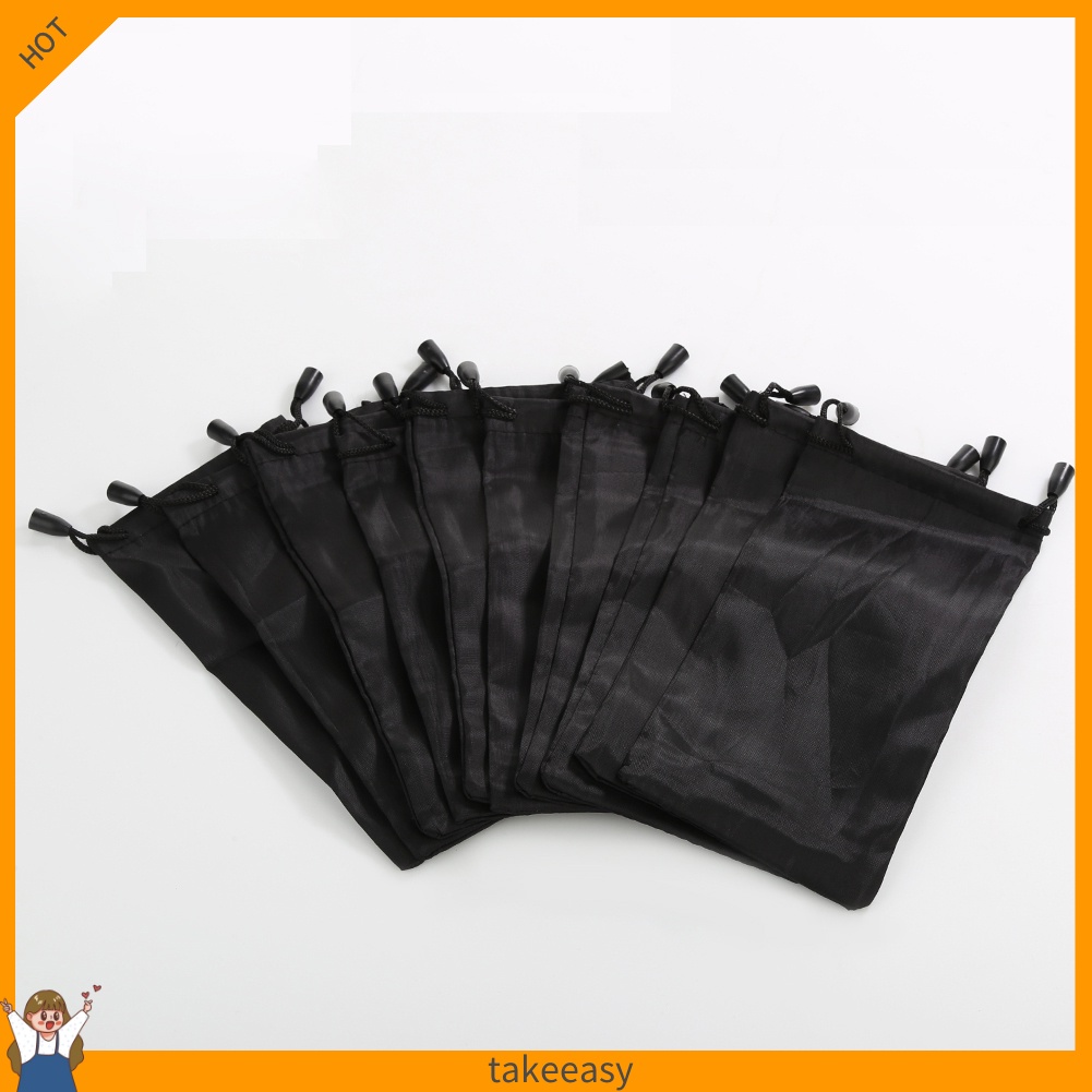 [Hàng Có Sẵn] Set 10 Túi Dây Rút Đựng Mắt Kính / Điện Thoại / Trang Sức Bằng Vải