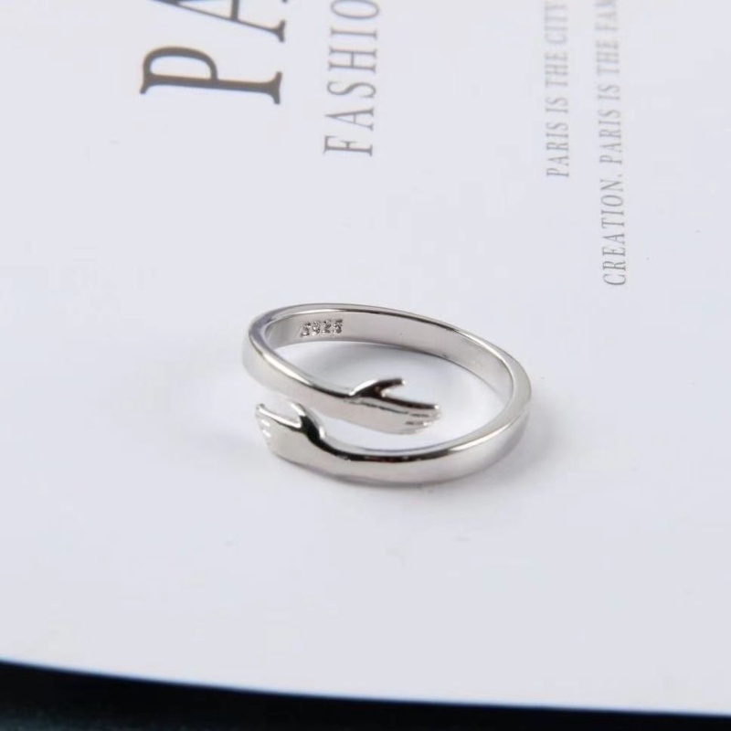 Nhẫn nữ thời trang Cổ điển Đơn giản Kích thước nhẫn có thể điều chỉnh