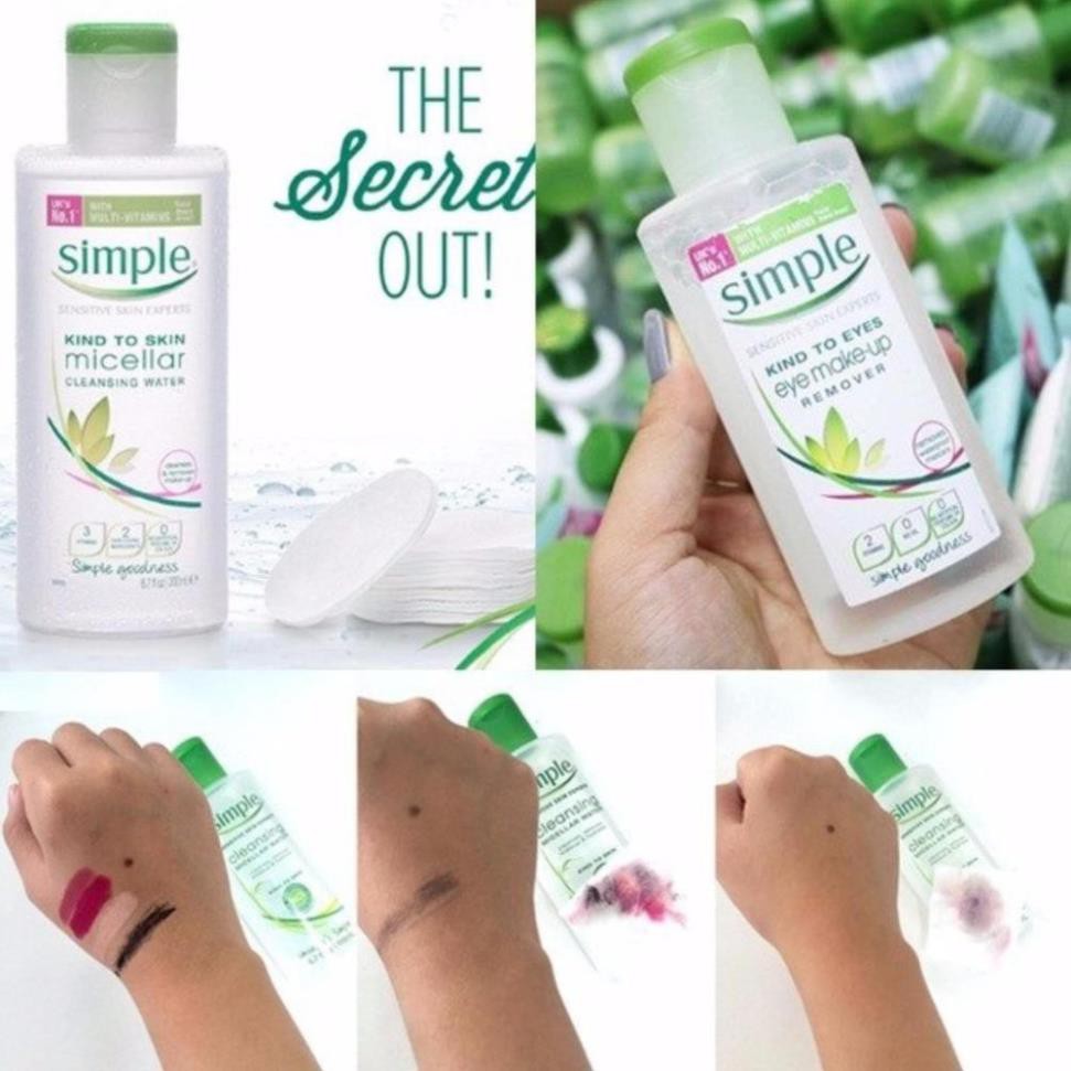Nước Tẩy Trang Simple 200ml | BigBuy360 - bigbuy360.vn