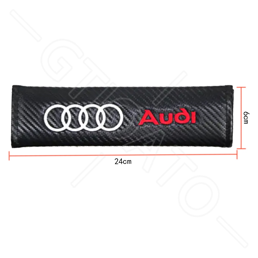 GTIOATO Sợi Carbon DâY Đai An ToàN Ô Tô CàI DâY An ToàN Ô Tô BọC DâY An ToàN Xe HơI Phụ KiệN Ô Tô Trang Trí Oto Phụ KiệN BêN Trong Ô Tô Cho Audi TT R8 Q5 Q7 RS7 A7 A8 A5 A4 Q8 A6 A3 RS5 Q2 Q3