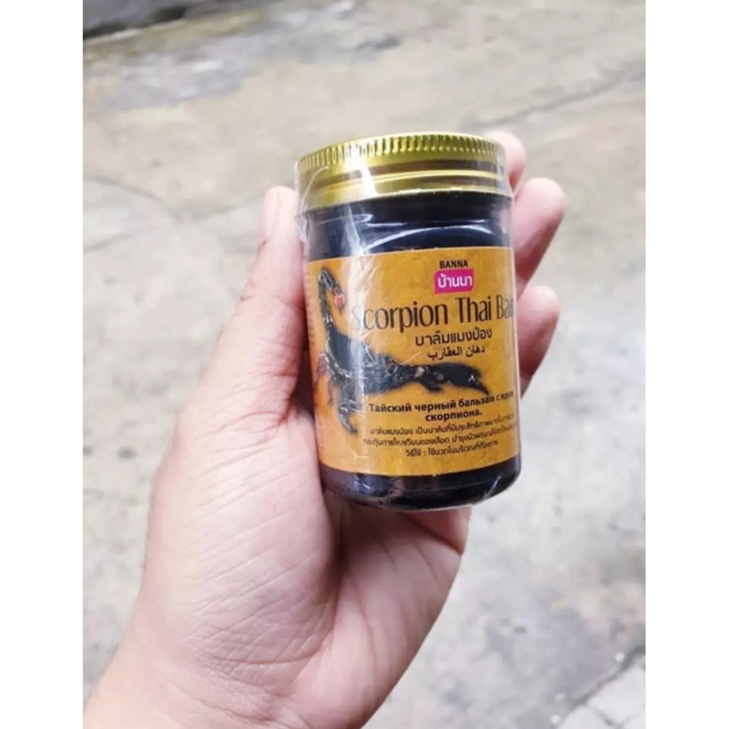 Dầu Xoa Bóp Nóng Cao Hổ Rắn Bò Cạp Thái Lan