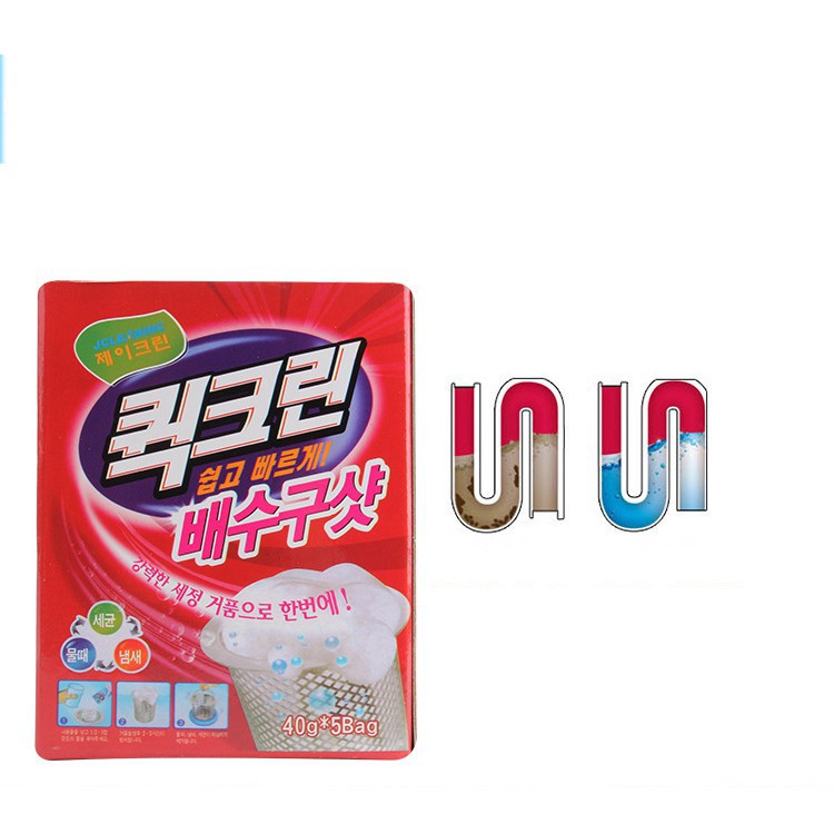 Bột Thông Tắc Cống Cực mạnh (1 gói x 40g) hạn dùng 2 năm có sẵn