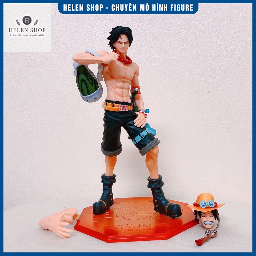 Mô hình Ace One Piece đeo balo cực cool arc Alabasta