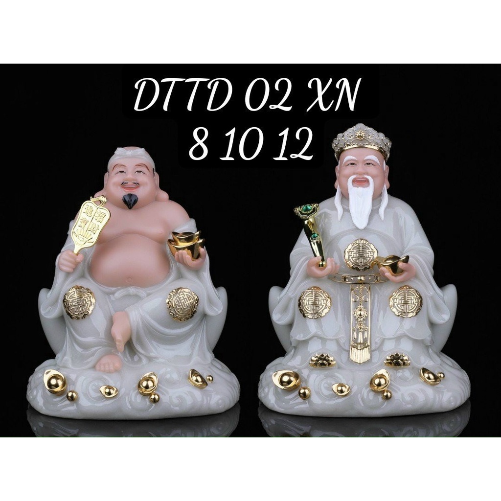 Cặp Tài Địa cao 25cm - Thần Tài Thổ Địa Phong Thuỷ Chiêu Tài cao cấp