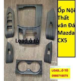 Ốp Nội Thất Mazda CX5 2023-2018 Vân Đá Cao Cấp