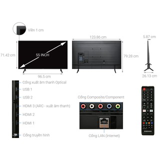 Smart Tivi SAMSUNG UA55RU7100 55INCH