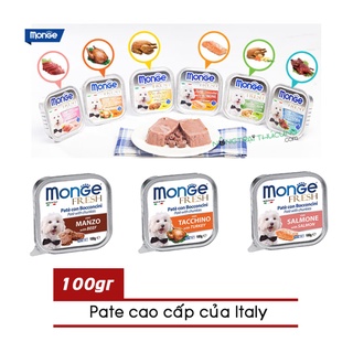 Pate Monge cho cún hộp 100g