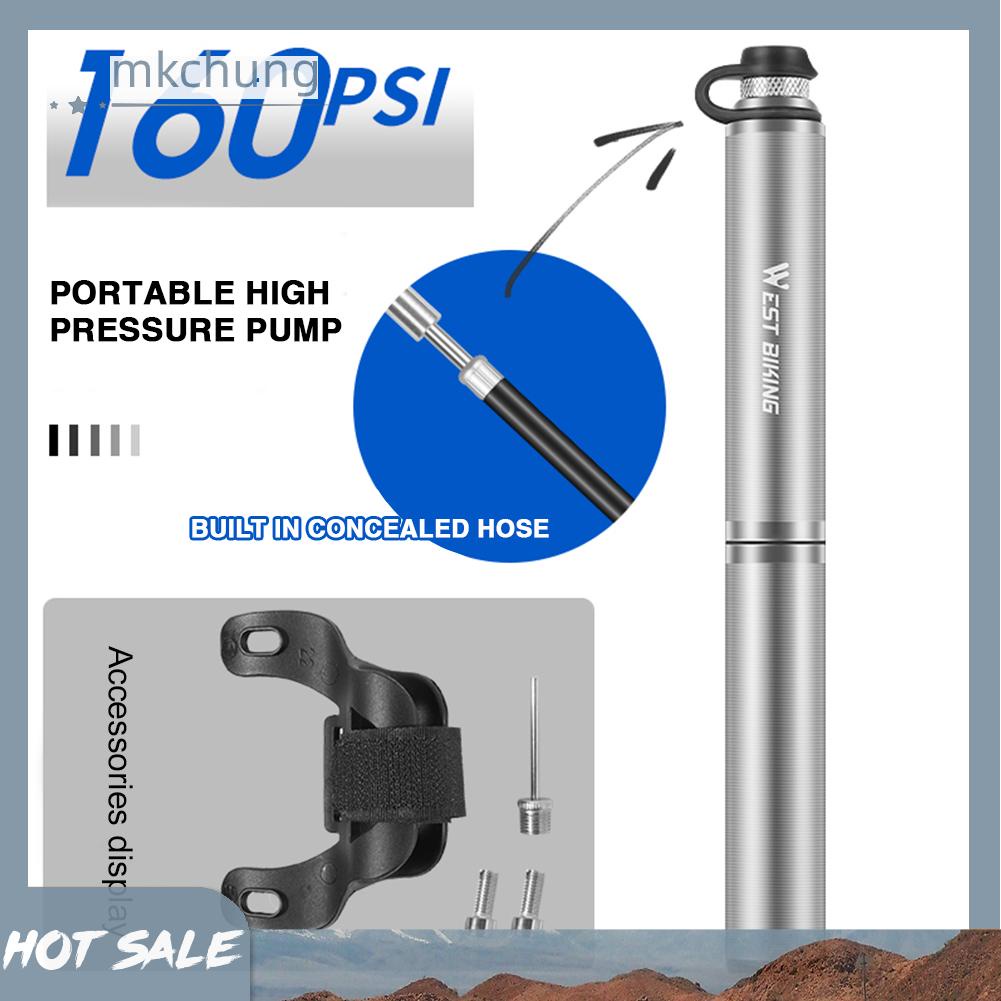 Bơm Xe Đạp Mini 160PSI Chuyên Dụng