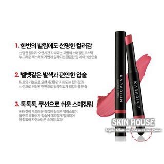 Son thỏi 2 đầu KARADIUM SMUDGING TINT STICK