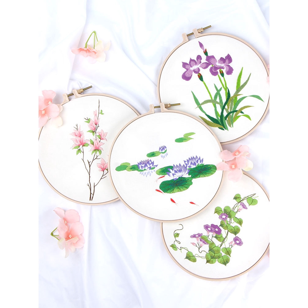 Beautiful handmade student handmade DIY embroidery kit