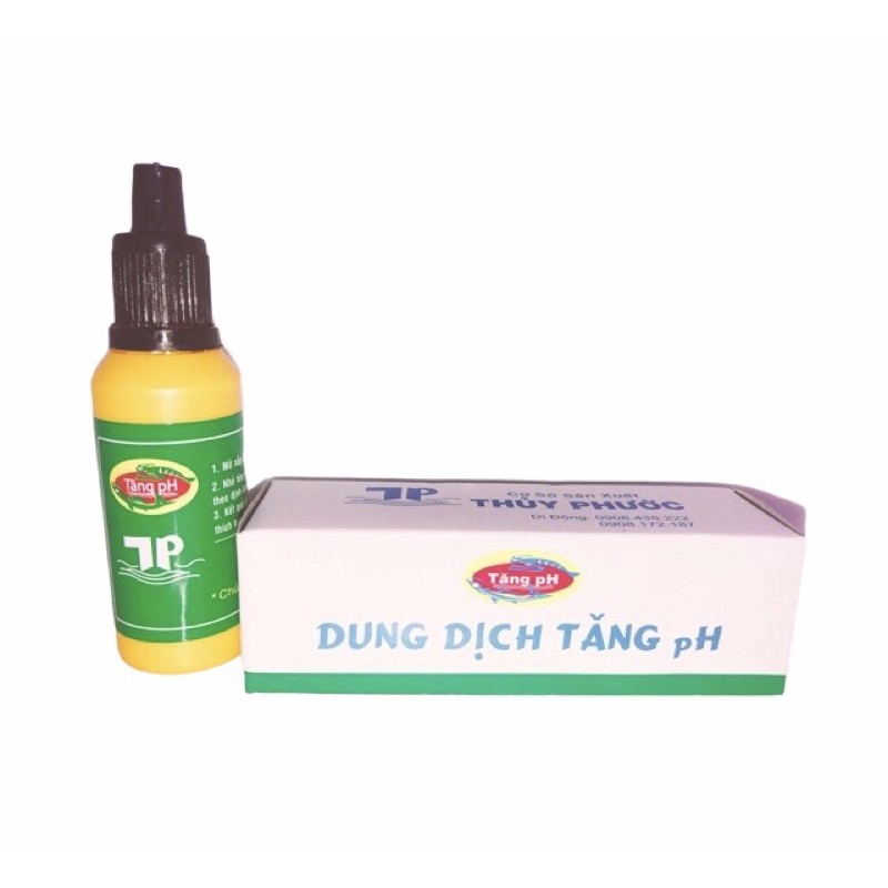 Dung dịch TĂNG pH nước | Xử lý hồ nuôi cá, hồ thủy sinh