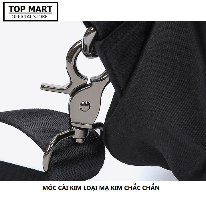 Túi Đeo Chéo Thời Trang Basic Chống Nước, Khóa Phản Quang TC08-D