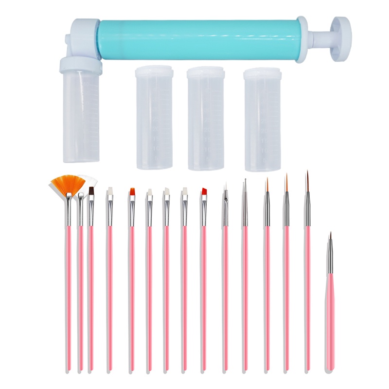 [Chất Lượng Cao / Spot] Phụ Kiện Súng Phun Sơn Trang Trí Bánh Kem Tráng Miệng Bánh Cupcake Thủ Công Dành Cho Nhà Bếp