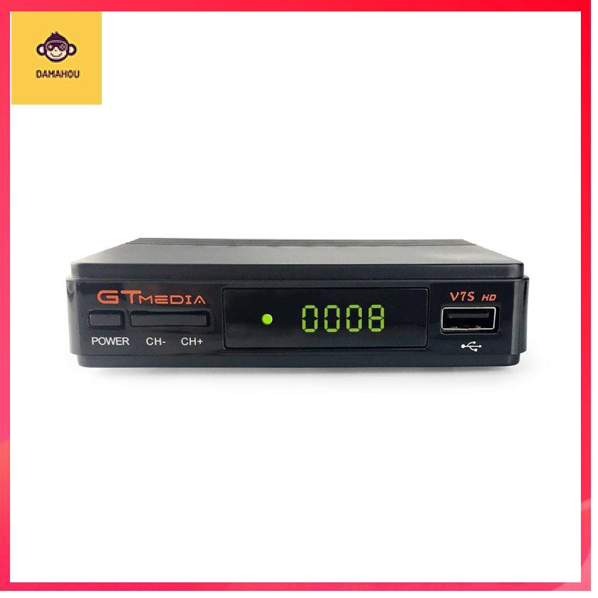 【Trong kho】Bộ giải mã vệ tinh thu mạnh mẽ Freesat V7 DVB-S2 HD 1080P