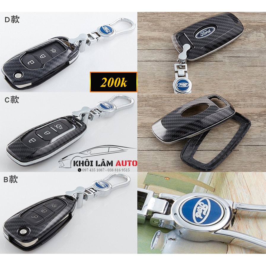 Bọc chìa khóa xe ô tô Ford Ranger & Mazda BT50