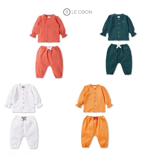 LE COON | Bộ Đồ Tay Bồng | COMFY | 3 tháng-3 tuổi