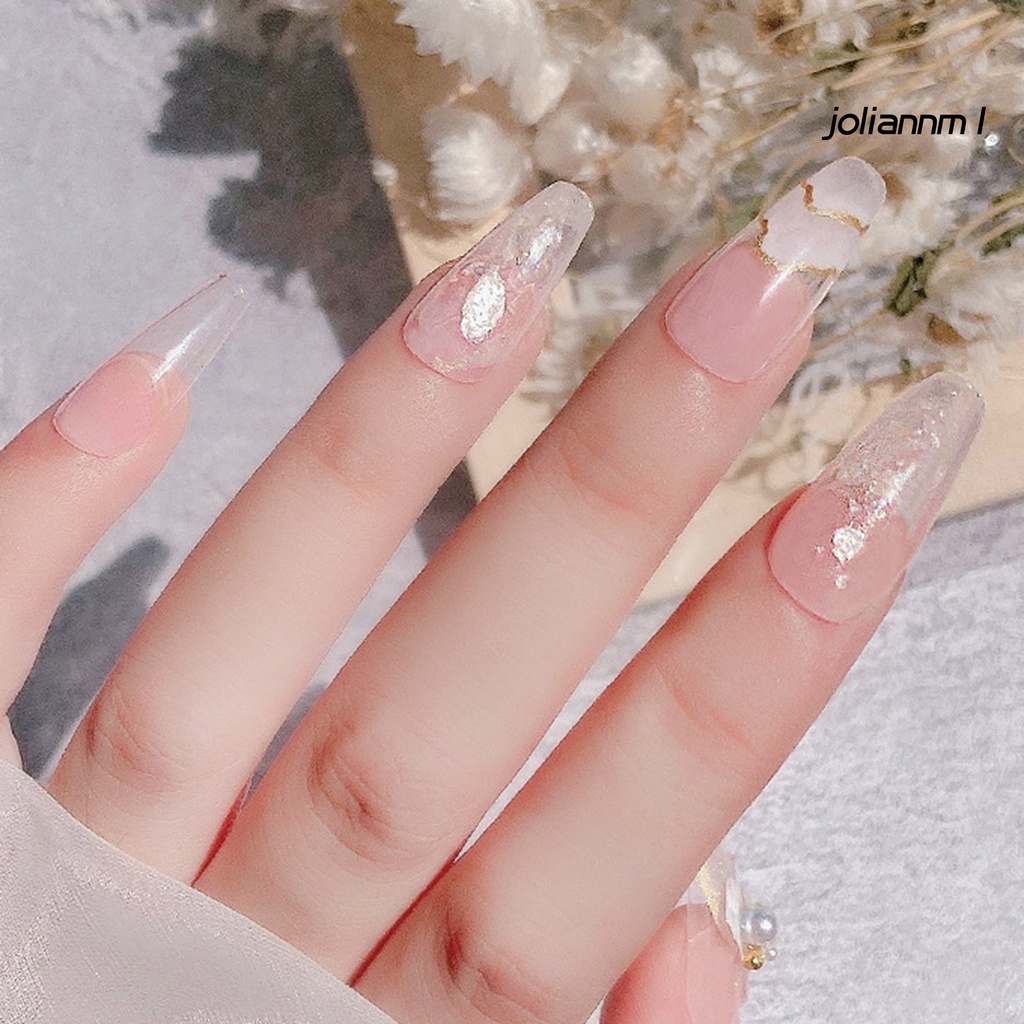 1 hộp phụ kiện vỏ sò dán trang trí móng tay lấp lánh không phai