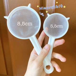 Dụng cụ rây lọc thức ăn, nấm kefir, hạt chanh, trà lưới cước không gỉ