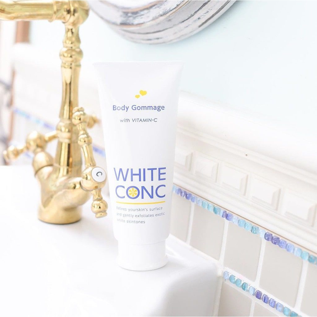 Tẩy da chết cơ thể White Conc Body dưỡng trắng da Nhật Bản 150ml