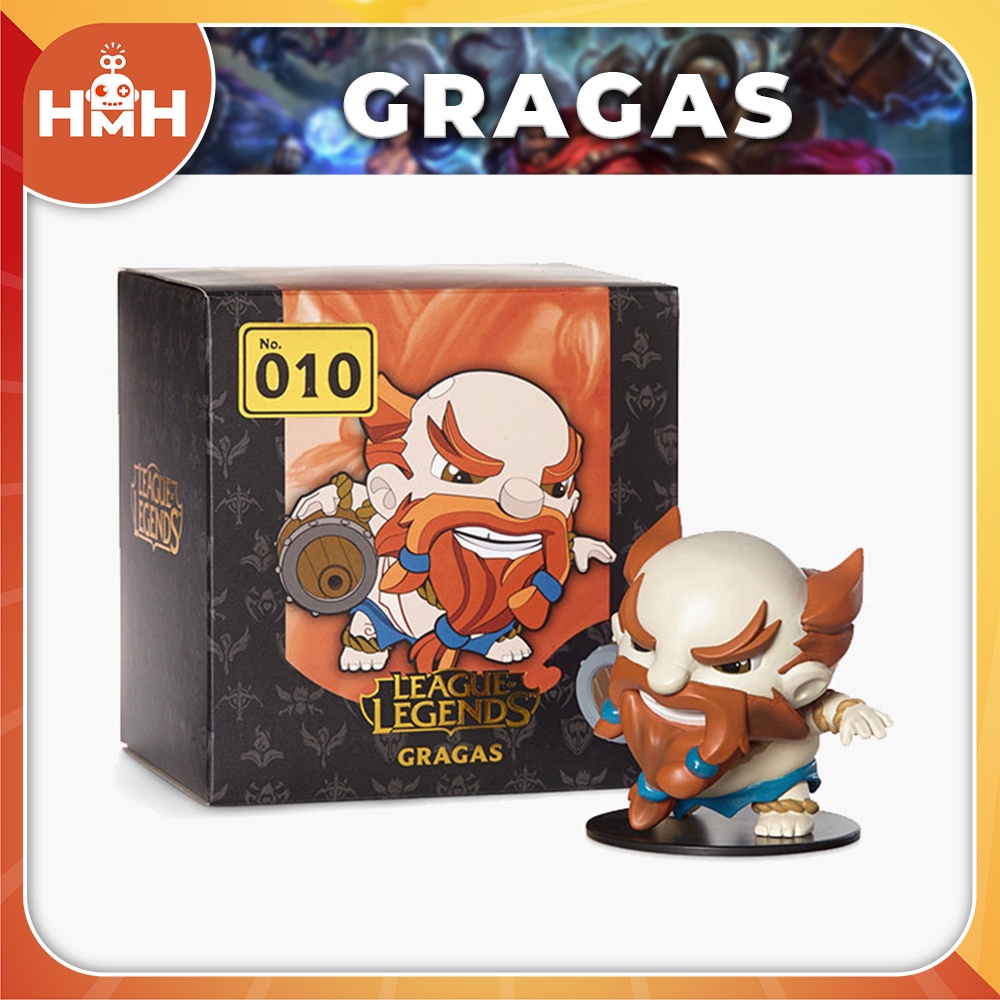 Mô hình liên minh huyền thoại, Decor bàn học, Mô hình LOL Nautilus, Darius, Braum, Gragas - Đồ sưu tầm