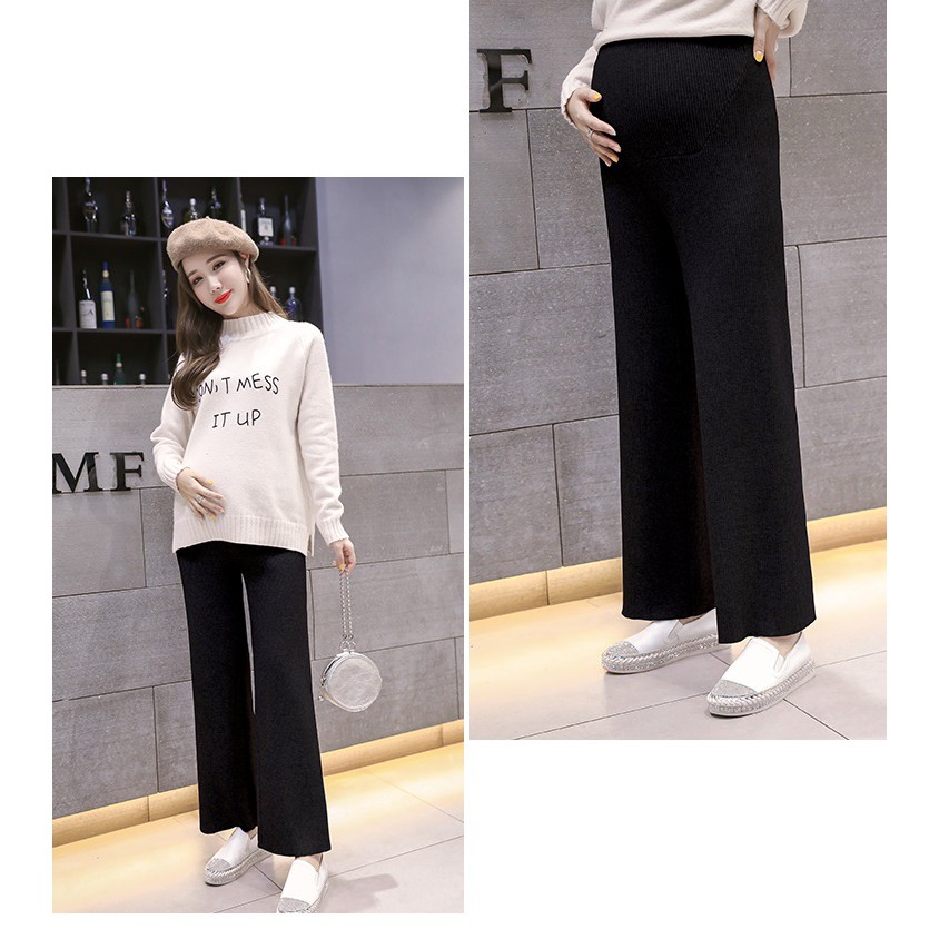 Quần DẠ TĂM Bầu Xinh Q0115