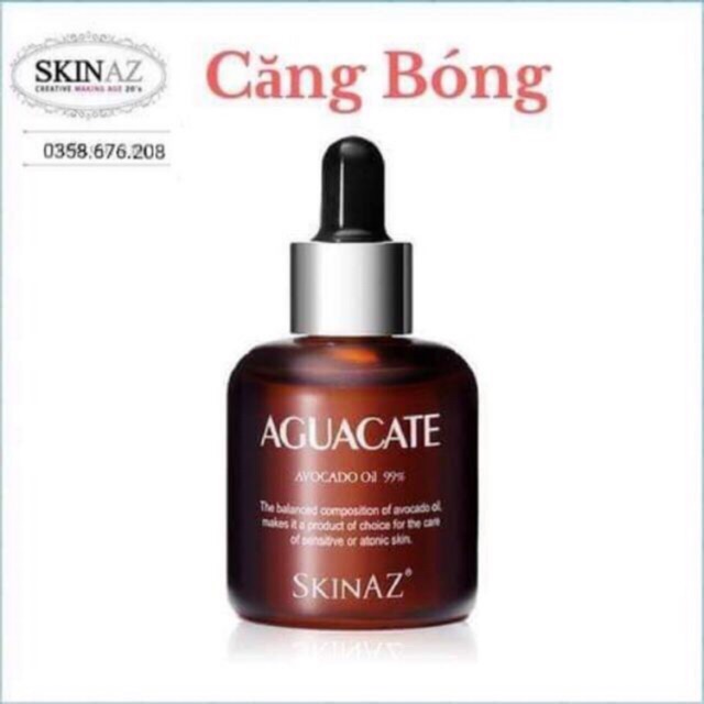 [HÀNG CHÍNH HÃNG] TINH CHẤT BƠ DƯỠNG DA KHỎE CĂNG BÓNG SÁNG HỒNG SKINAZ HÀN QUỐC