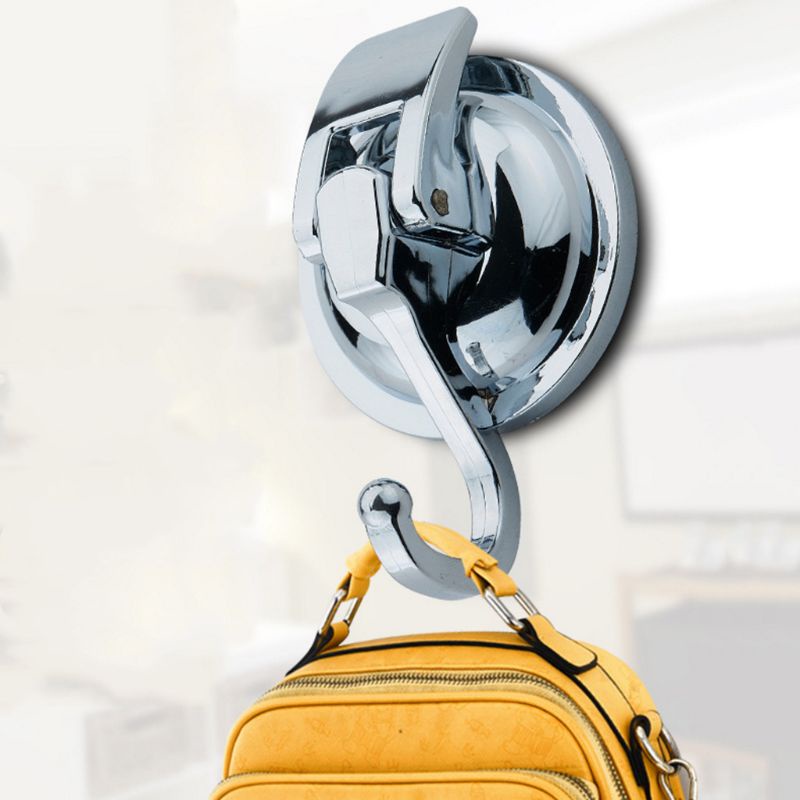 2 Móc Treo Đồ Có Giác Hút Chân Không Gắn Tường Nhà Tắm / Bếp