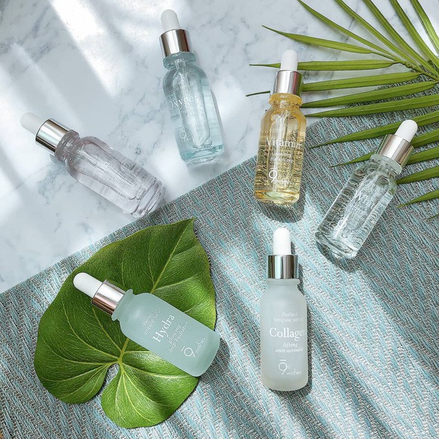 Serum 9Wishes Dưỡng Trắng Da, Cấp Ẩm, Chống Lão Hóa, Phục Hồi Da - 9 Wishes Ampule Serum Đủ Loại 25ml