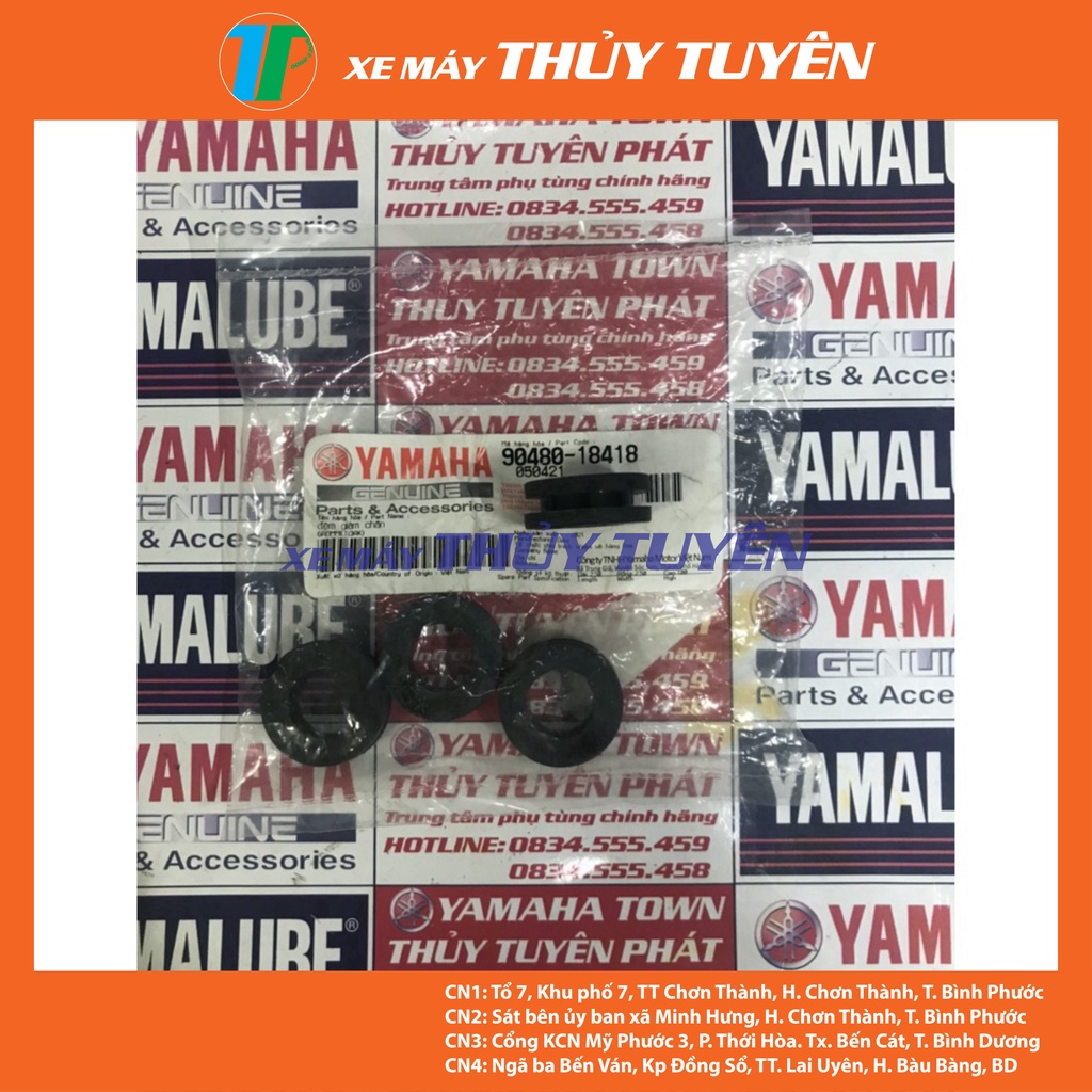 Đệm giảm chấn bắt yếm xe ex 135 - 150 chính hãng yamaha