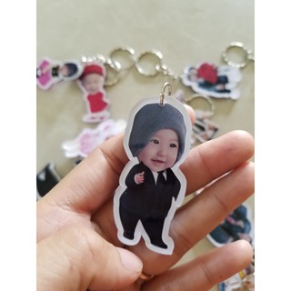 [Siêu Rẻ]_Móc khoá ChiBi Ghép Mặt_Móc khoá siêu kute