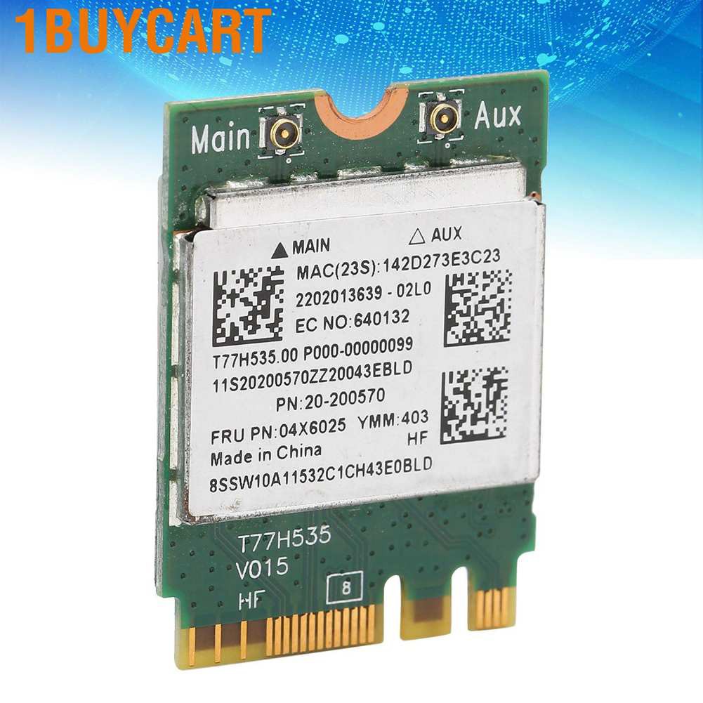 Card Mạng Không Dây Rtl8723Be Furu 04x6025 300m Ngff Wifi Bluetooth Wlan 2.4 Ghz