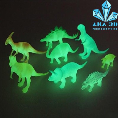 Nhựa PLA in 3D flythinking xanh lá cây dạ quang, mực in 3D green noctilucent.