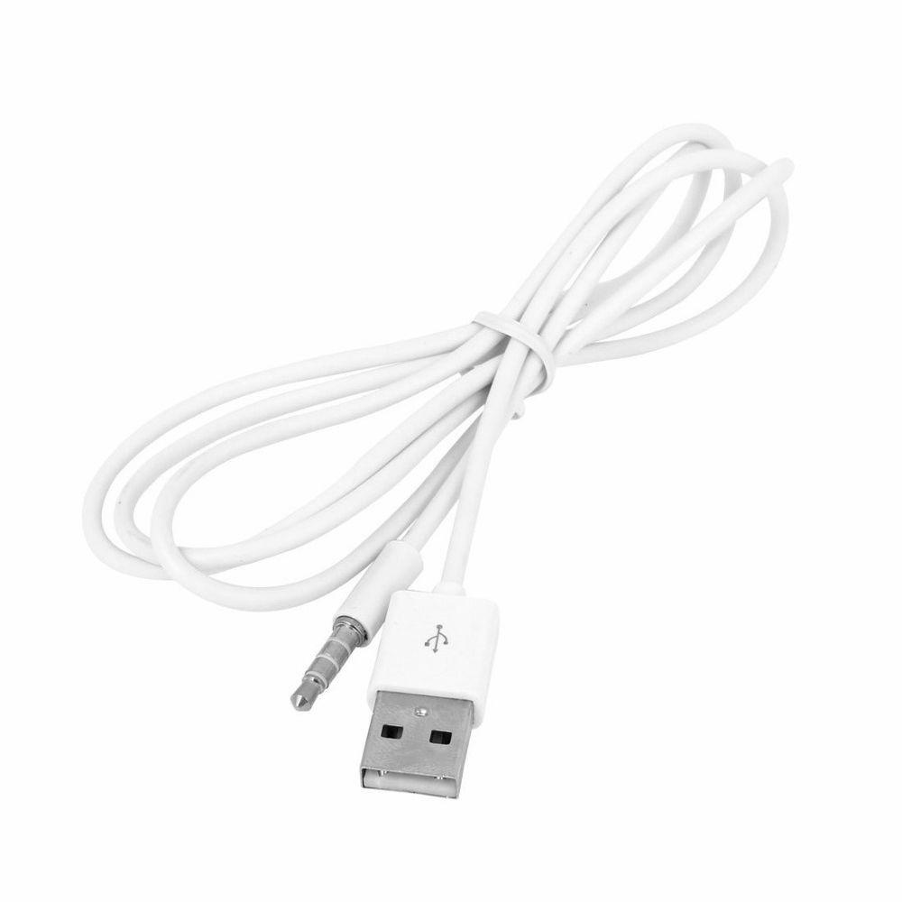 Dây Cáp Sạc / Truyền Dữ Liệu AUX MP3 Cổng USB 2.0 Màu Trắng Nhỏ Gọn Dành Cho Xe Hơi