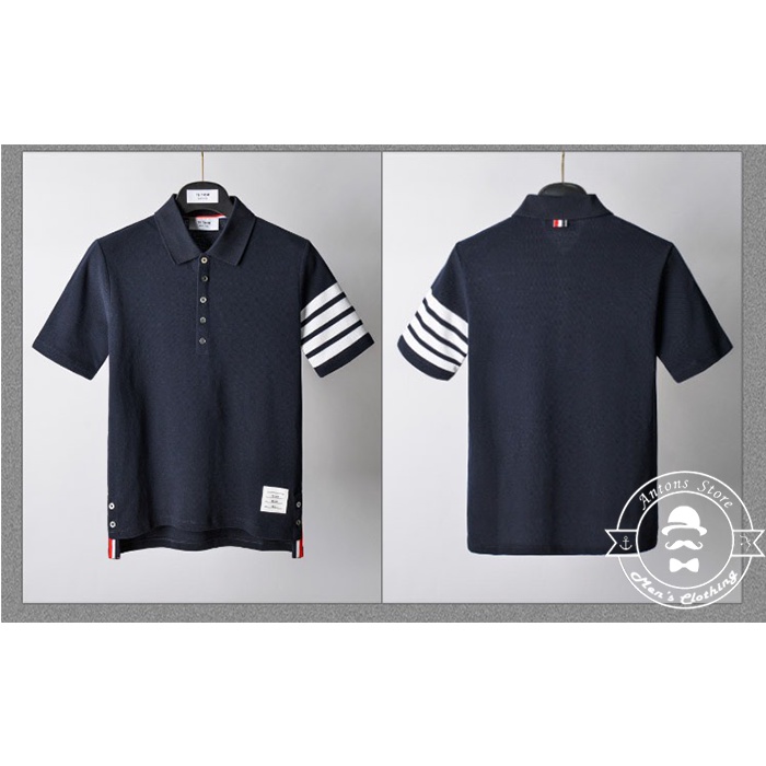 Áo Polo Thom Browne 4 Vạch