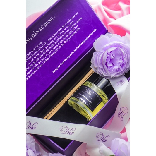 Tinh dầu khuếch tán cao cấp KW Cozy Corner Tonka Bean &amp; Amber