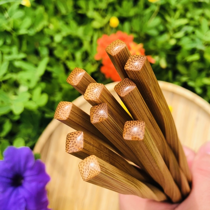 Đũa ăn cơm, đũa gỗ tre Đà Lạt Bamboo không gây độc hại