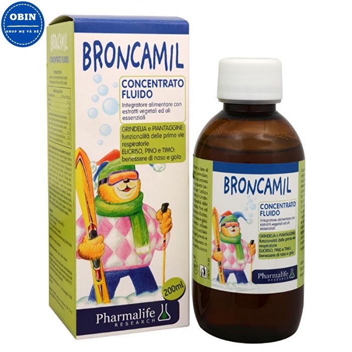 Siro ho Fitobimbi Broncamil 200ml