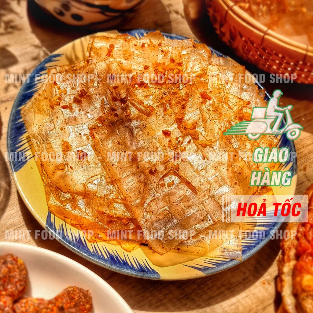 Bánh Tráng Muối Tỏi Xì Ke Siêu Cay Siêu Thơm Ngon