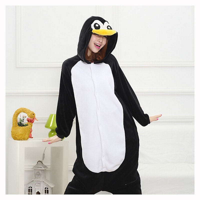 Penguin Kigurumi Kid Children  Pajama Animal Anime Cosplay Party Performance Halloween Costume Pijama Pyjama