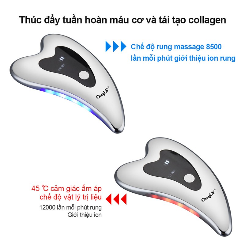 Máy Mát Xa CkeyiN MR526 Photon Giúp Nâng Cơ Mặt Và Trẻ Hóa