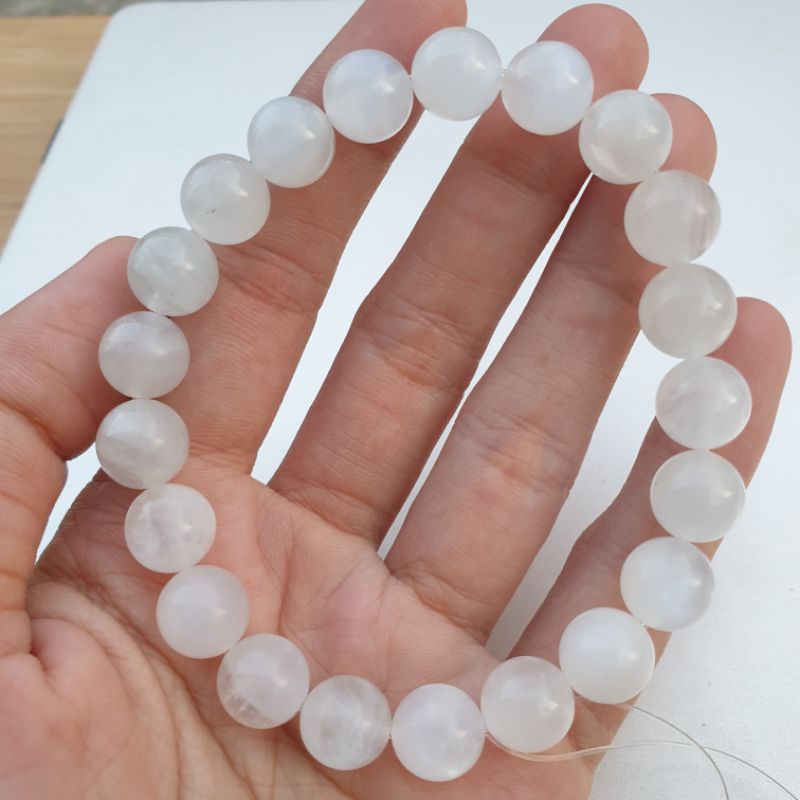 Vòng tay đá mặt trăng Moonstone