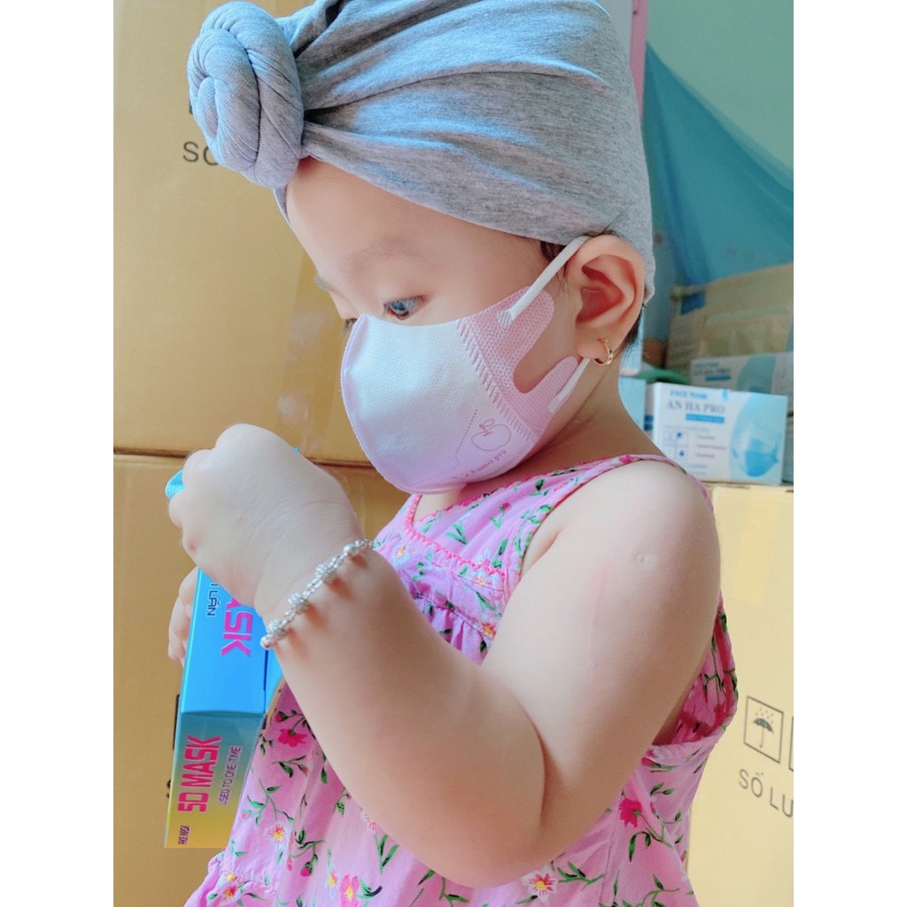 Khẩu trang em bé từ 1 - 8 tuổi chính hãng Nam Anh Famapro 1 hộp 10 cái