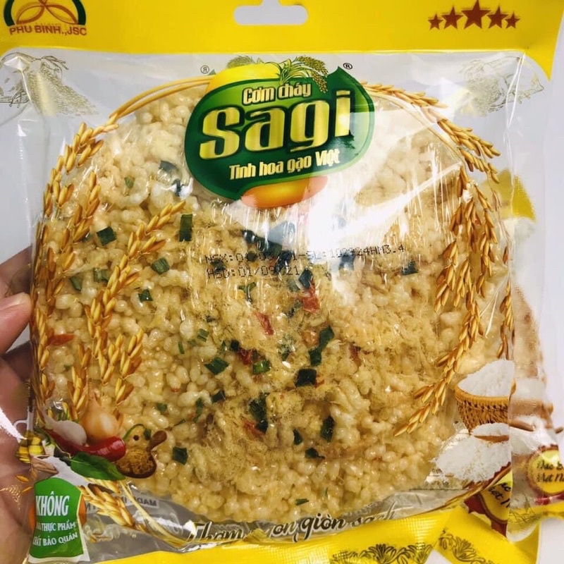 Cơm cháy chà bông Sagi gói 65g