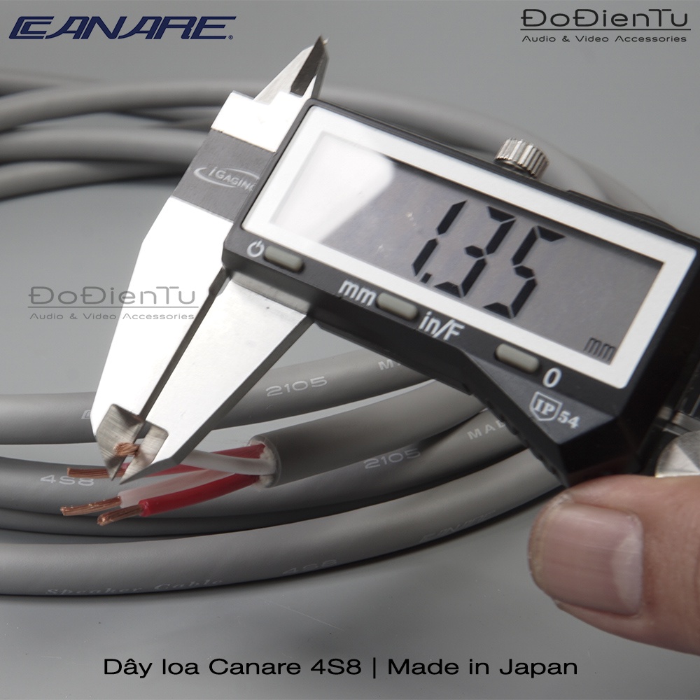 Dây loa Canare 4S8 | Nhập khẩu từ Nhật | Made in Japan